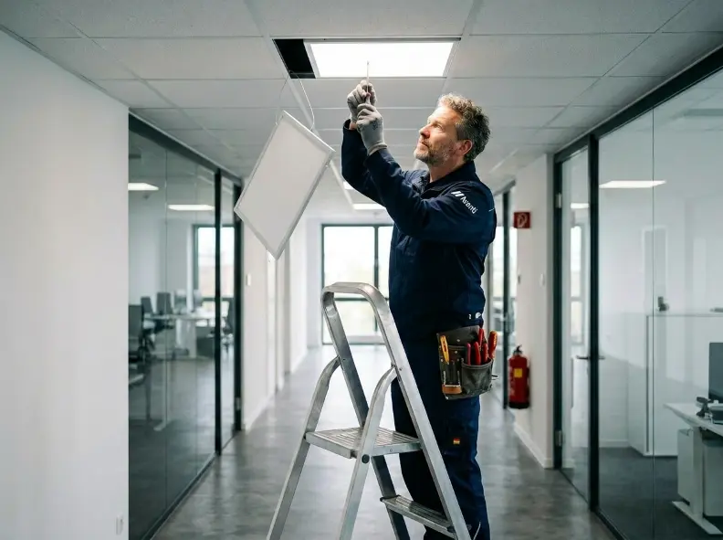 AVANTI Hausmeisterservice – Leuchtmittelwechsel in Frankfurt