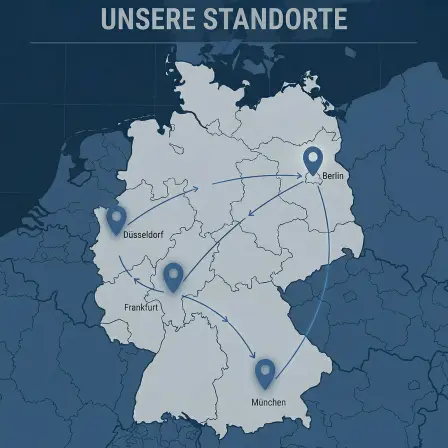 Standorte von AVANTI Dienstleistungen in Deutschland