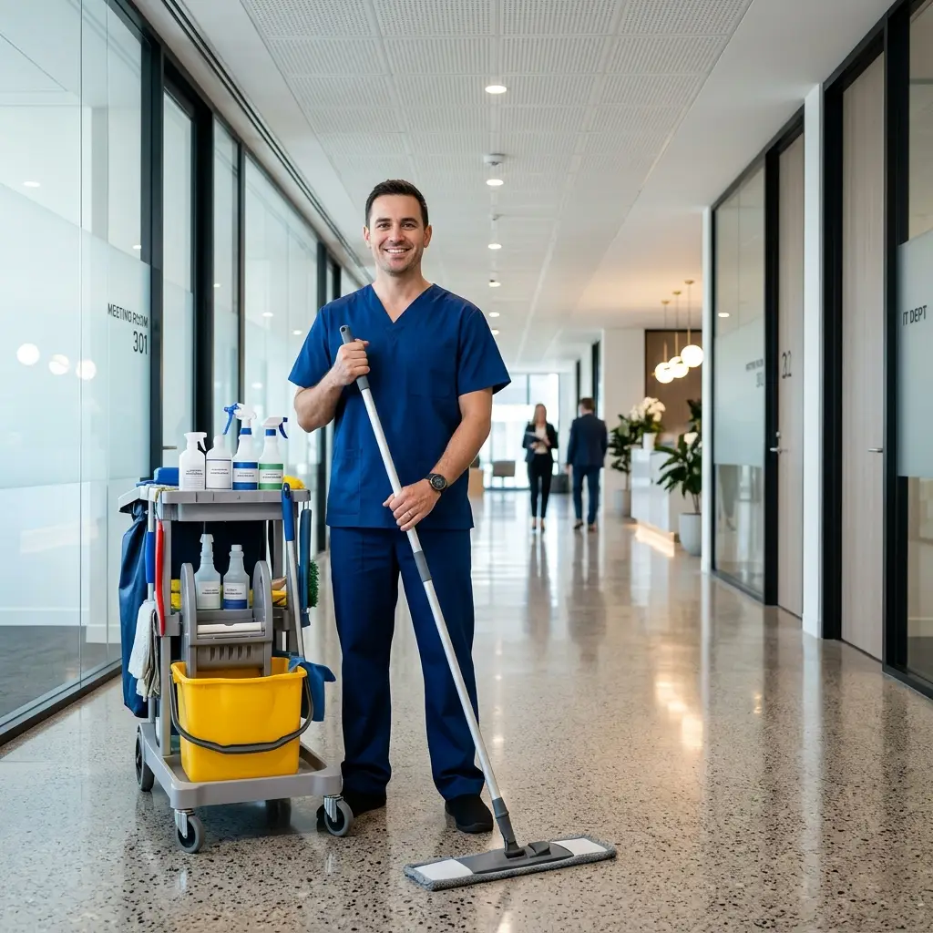AVANTI Reinigungsteam - Professionalität bei der Arbeit
